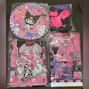 Hello Kitty Pink Character Party Supply Set